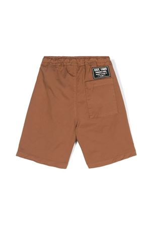 brown cotton shorts PAOLO PECORA KIDS | PP3613CAPPU